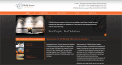 Desktop Screenshot of oreillystevens.com